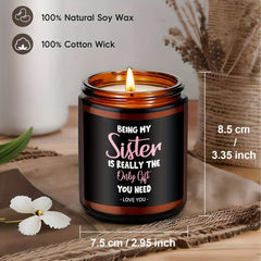 1pc Scented Candle Funny Sister Gift Ideas