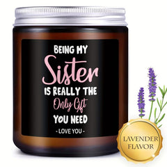 1pc Scented Candle Funny Sister Gift Ideas