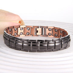 Men's Copper Magnetic Bracelet 3500 Gauss Magnet Jewelry