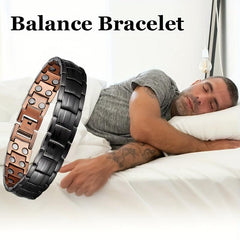 Men's Copper Magnetic Bracelet 3500 Gauss Magnet Jewelry