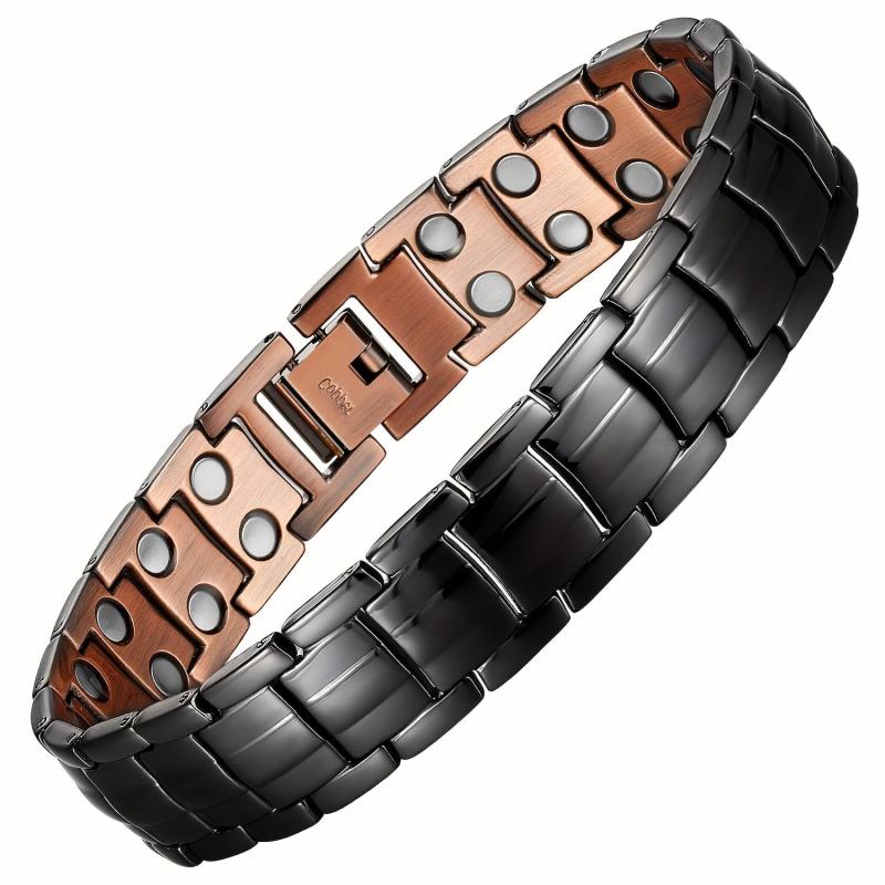 Men's Copper Magnetic Bracelet 3500 Gauss Magnet Jewelry