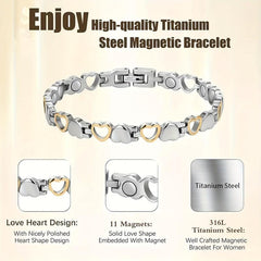 Magnetic Bracelet For Women Titanium Steel Joint Pain Relief