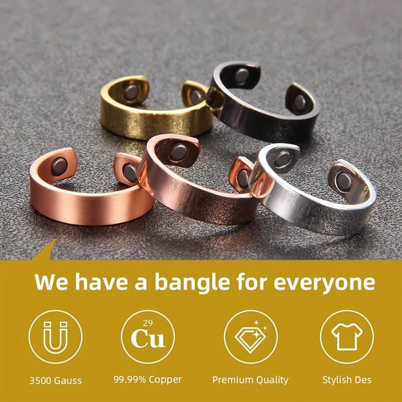 Copper Magnetic Rings for Mother's Day