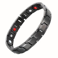 Magnetic Bracelet Titanium Steel Magnet Stone Couple Bracelet