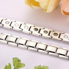 Men's Titanium Steel Magnetic Bracelet Adjustable Length
