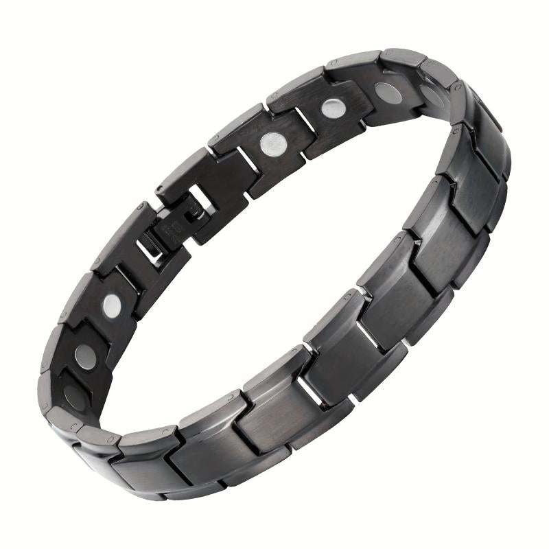 Men's Titanium Steel Magnetic Bracelet Adjustable Length
