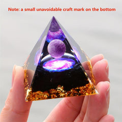Healing Organ Pyramid Meditation Stone Orgone Pyramid Crystals