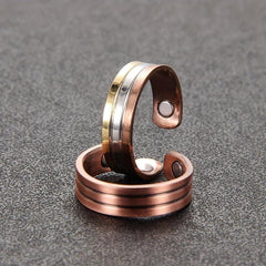 Pure Copper Magnetic Ring For Women Copper Ring Ladies Fingers Thumb