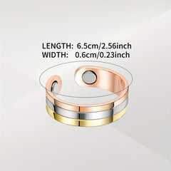 Pure Copper Magnetic Ring For Women Copper Ring Ladies Fingers Thumb