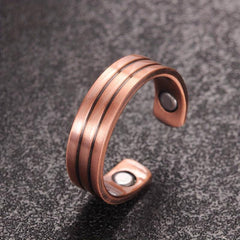 Pure Copper Magnetic Ring For Women Copper Ring Ladies Fingers Thumb