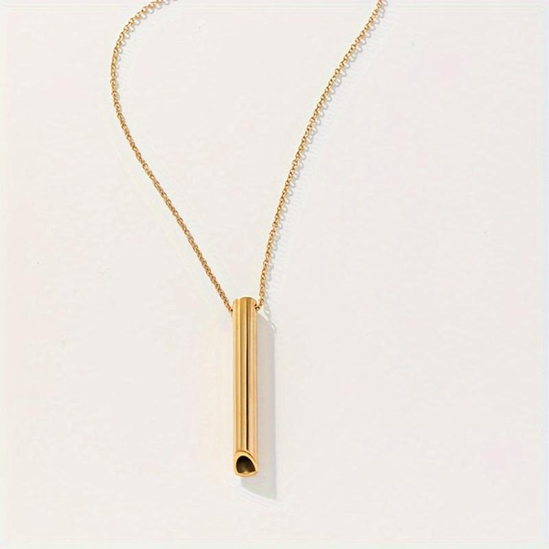 Breathing Necklace: Calming Meditation Device & Gift for Men & Women