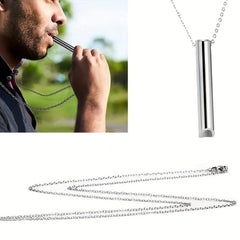 Breathing Necklace: Calming Meditation Device & Gift for Men & Women