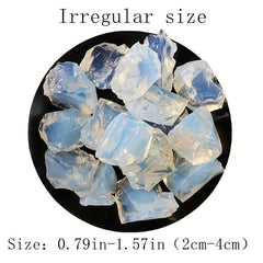 5pcs Raw Opal Crystals Rough Opal Third Eye Chakra Crystals