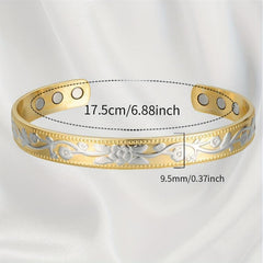 Solid Copper Magnetic Bracelet - Adjustable Size