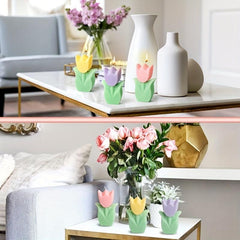 Tulip Candles for Home Decor Scented Flowers Gift