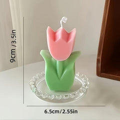 Tulip Candles for Home Decor Scented Flowers Gift