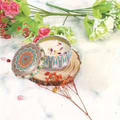 Dried Flower Scented Candles for Aromatherapy Sleep Aid