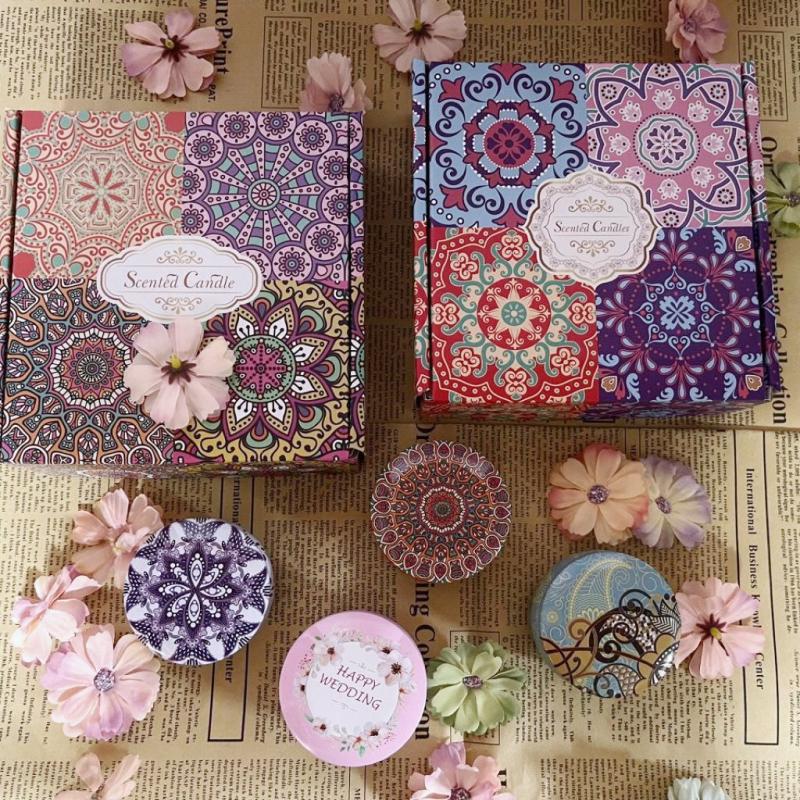 Aromatherapy Candle Set Soybean Wax Romantic Gift Home Decor