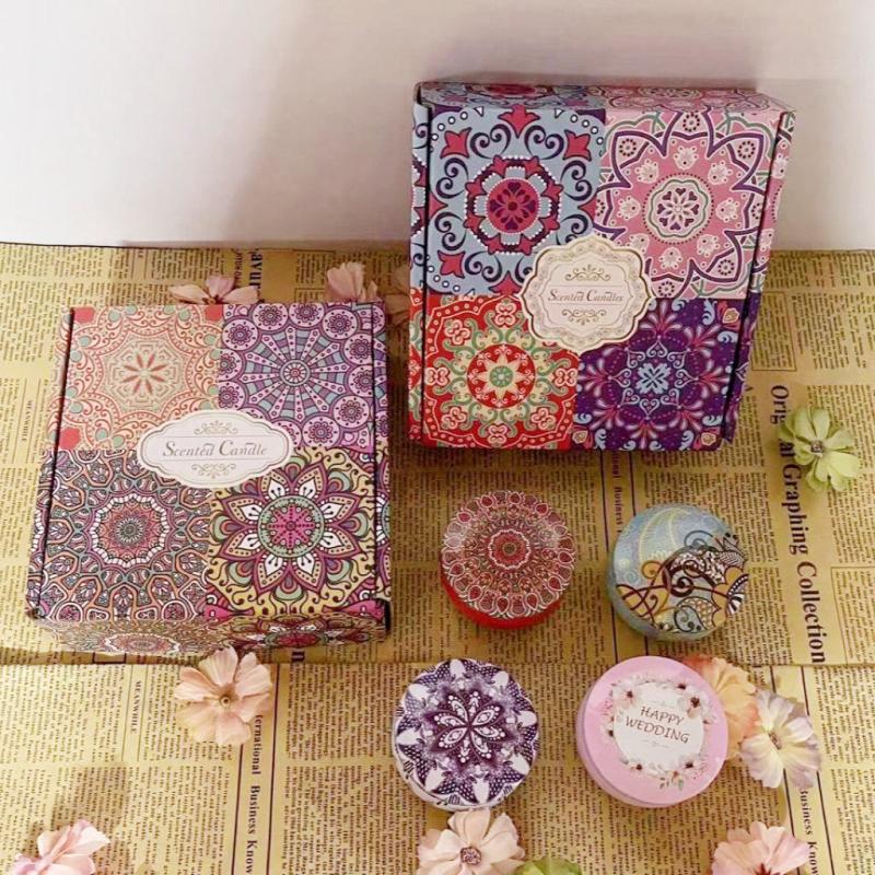 Aromatherapy Candle Set Soybean Wax Romantic Gift Home Decor