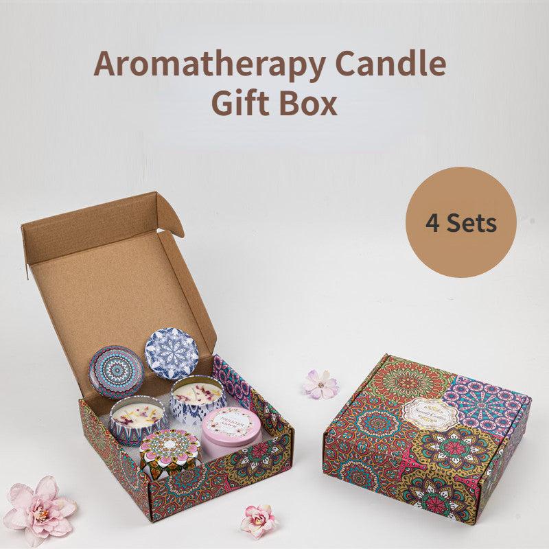 Aromatherapy Candle Set Soybean Wax Romantic Gift Home Decor