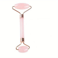 2pcs Powder Crystal Side Double Head Roller Face Massager