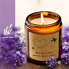 Lavender Scented Candles Friendship Moving Away Home Decor