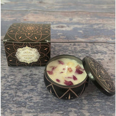Dried Floral Scented Candle Wedding Gift Birthday Gift Home Decor Aromatherapy
