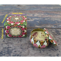 Dried Floral Scented Candle Wedding Gift Birthday Gift Home Decor Aromatherapy