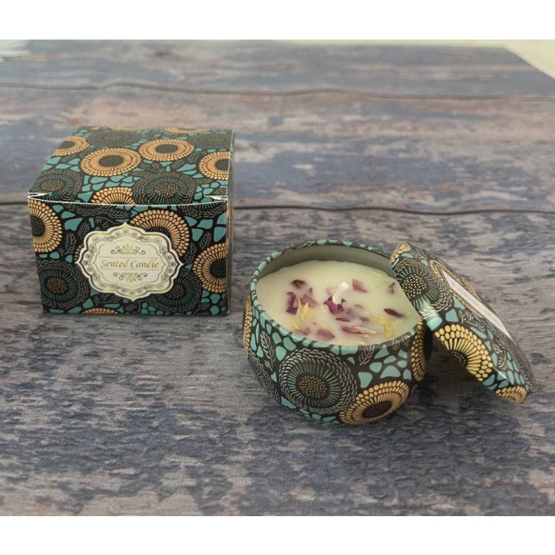 Dried Floral Scented Candle Wedding Gift Birthday Gift Home Decor Aromatherapy