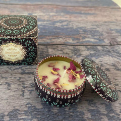 Dried Floral Scented Candle Wedding Gift Birthday Gift Home Decor Aromatherapy