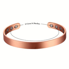 Hand Forged 100 Copper Bracelet for Joint Pain Relief