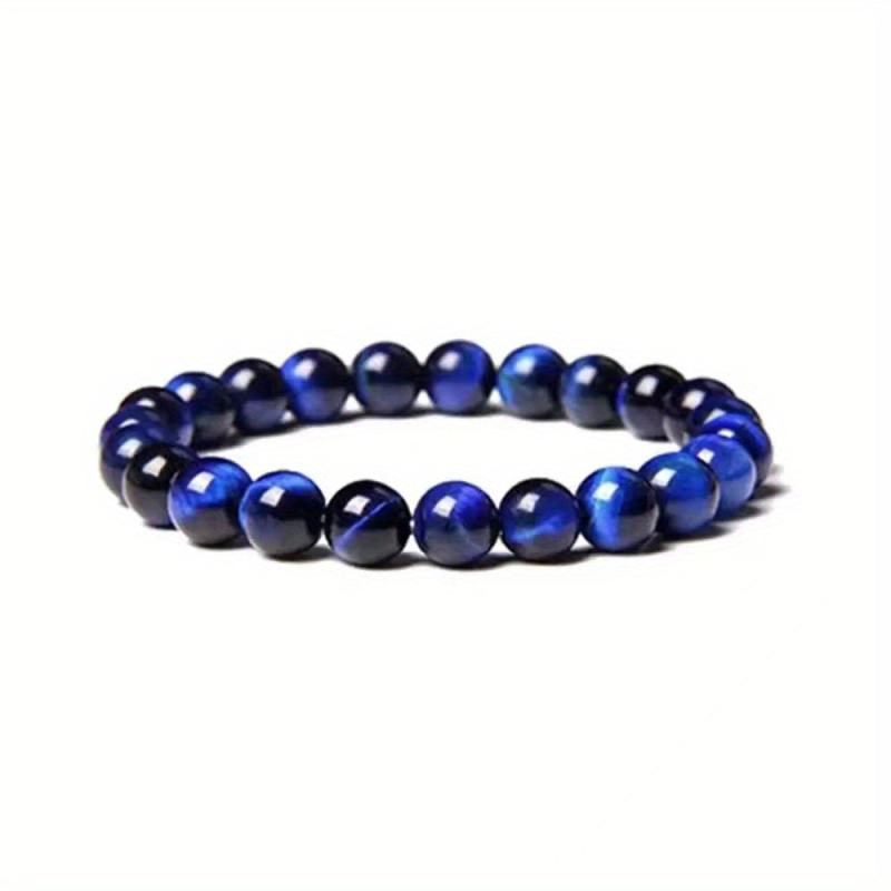 Natural 8MM Crystal Stone Beaded Bracelet