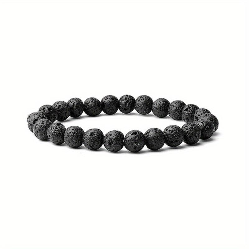 Natural 8MM Crystal Stone Beaded Bracelet