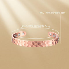Copper Magnetic Bracelet Men Women Ultra Strength Magnets Gift