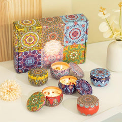 6pcs Scented Candles For Women Gift Set Natural Soy Wax 2.2oz
