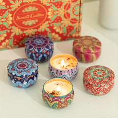 6pcs Scented Candles For Women Gift Set Natural Soy Wax 2.2oz