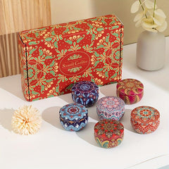 6pcs Scented Candles For Women Gift Set Natural Soy Wax 2.2oz