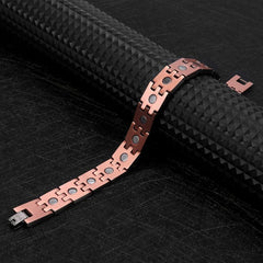 Adjustable Pure Copper Magnetic Bracelet for Men