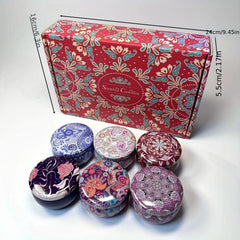 6pcs Scented Candles Gift Sets for Women - Aromatherapy Candles
