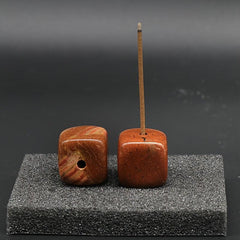 Natural Stone Incense Burner Rack Square DIY Mini Incense Burner