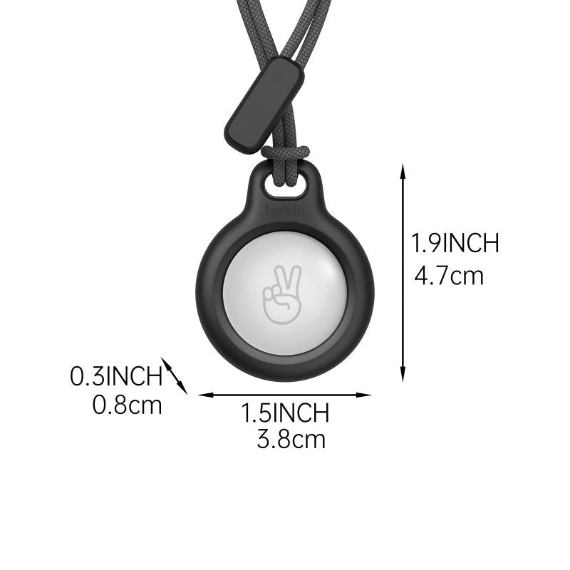 Airtag Keychain Holder and Strap Case
