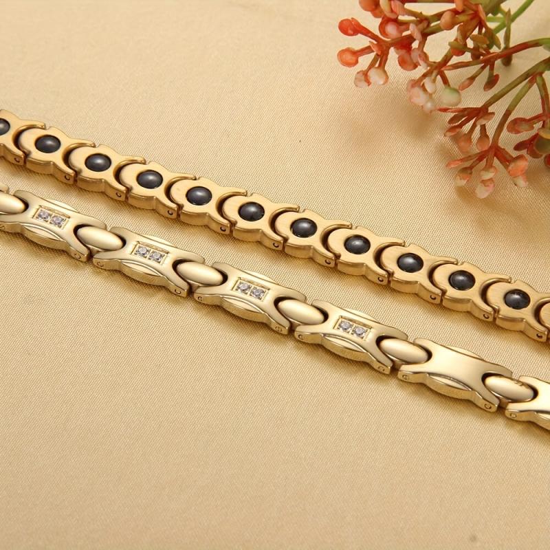 Stylish Titanium Steel Magnetic Bracelet for Women