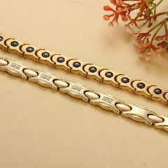 Stylish Titanium Steel Magnetic Bracelet for Women