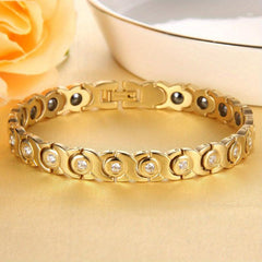 Stylish Titanium Steel Magnetic Bracelet for Women
