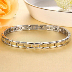 Women's Magnetic Bracelet Titanium Adjustable Length Bracelet
