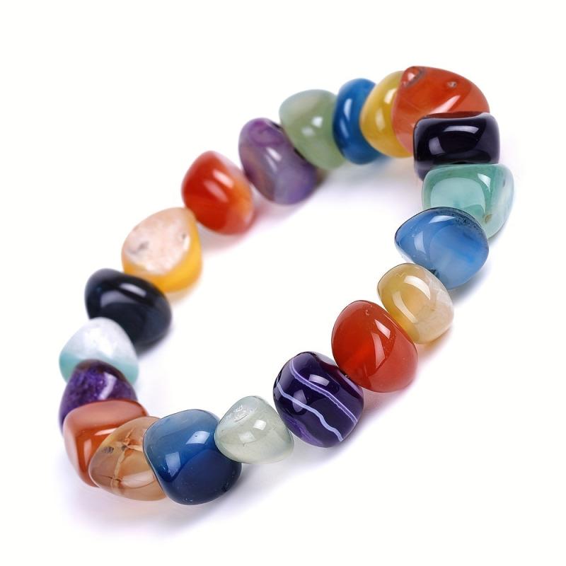 Healing Stone Bracelet Relaxation for Women Self Care Stress Relief Gift