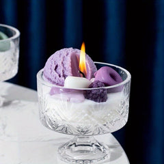 Ice Cream Scented Candle Long Lasting Bedroom Deodorizer Birthday Cake Fragrance