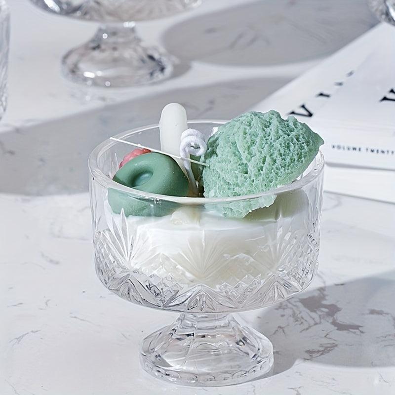 Ice Cream Scented Candle Long Lasting Bedroom Deodorizer Birthday Cake Fragrance