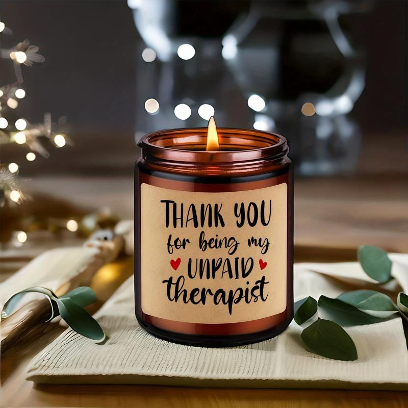 Scented Candles in Glass Jar for Her Him Bestie Christmas Birthday