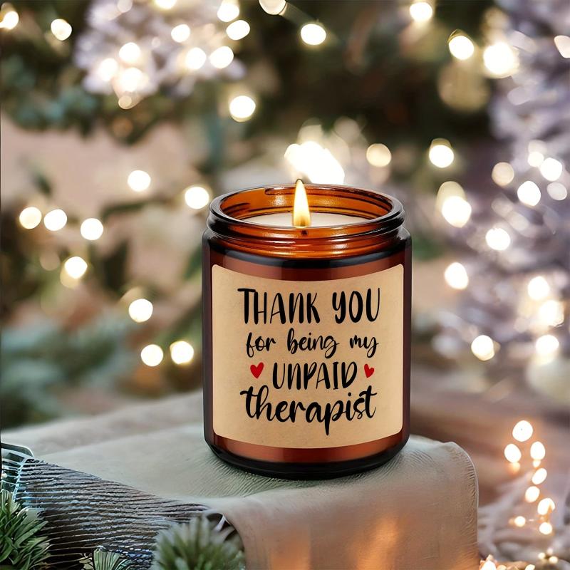 Scented Candles in Glass Jar for Her Him Bestie Christmas Birthday